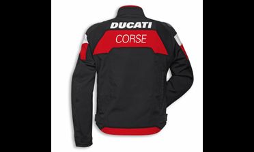 Kurtka motocyklowa Ducati Corse tex C5, męska, kolor czarny