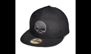 Harley-Davidson 59FIFTY Skull Baseball Cap - Black