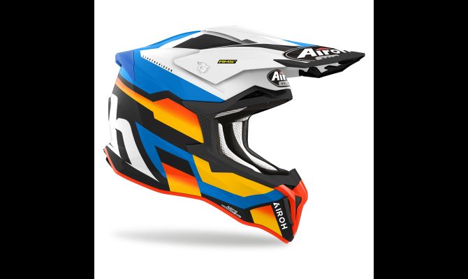 セキュリティ・セーフティ Airoh CR901 Rookie + 100% RACECRAFT