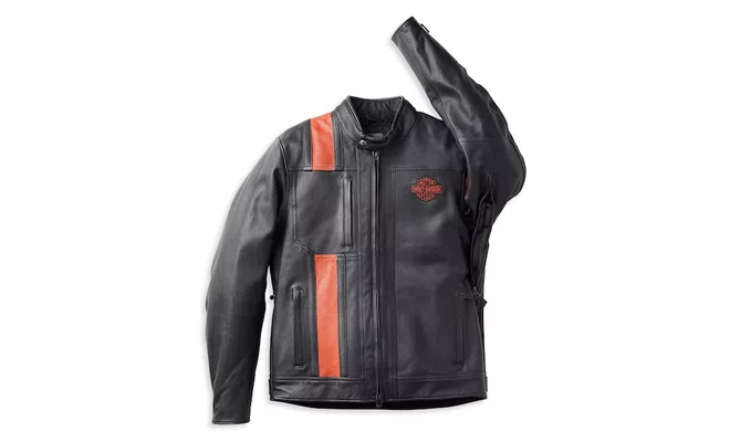 Kurtka męska Harley-Davidson Hwy-100 Waterproof Leather Jacket czarne