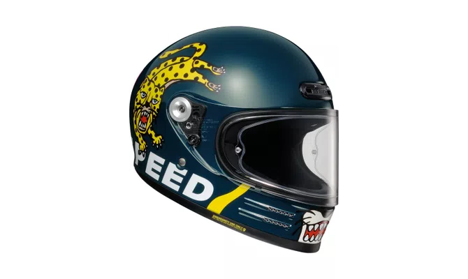 セキュリティ・セーフティ SHOEI Glamster CHEETAH CUSTOM CYCLES M The Shoei Glamster And JO Helmets Get Limited-Edition Graphics