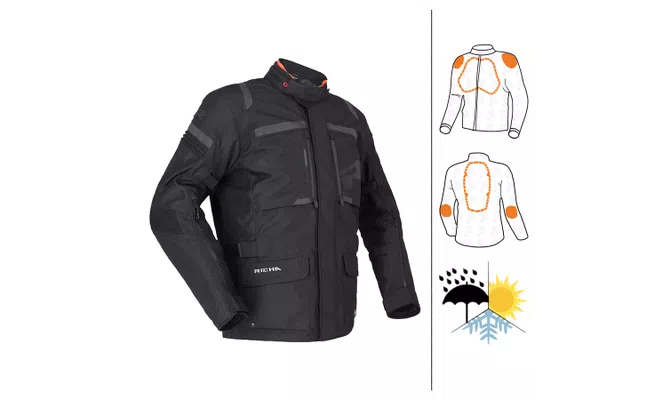 Super ZB Per-S-O/Per-E-O J.MORITA モリタ Kurtka motocyklowa Richa Brutus Gore-Tex - libertymotostore.com